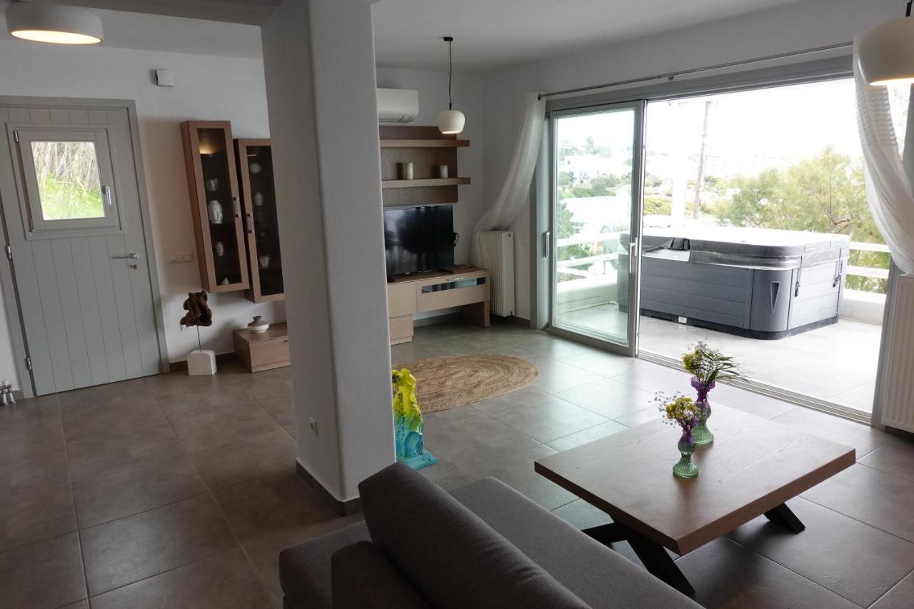 Seaview & Jacuzzi Summer Residence Mykonos Town Екстер'єр фото