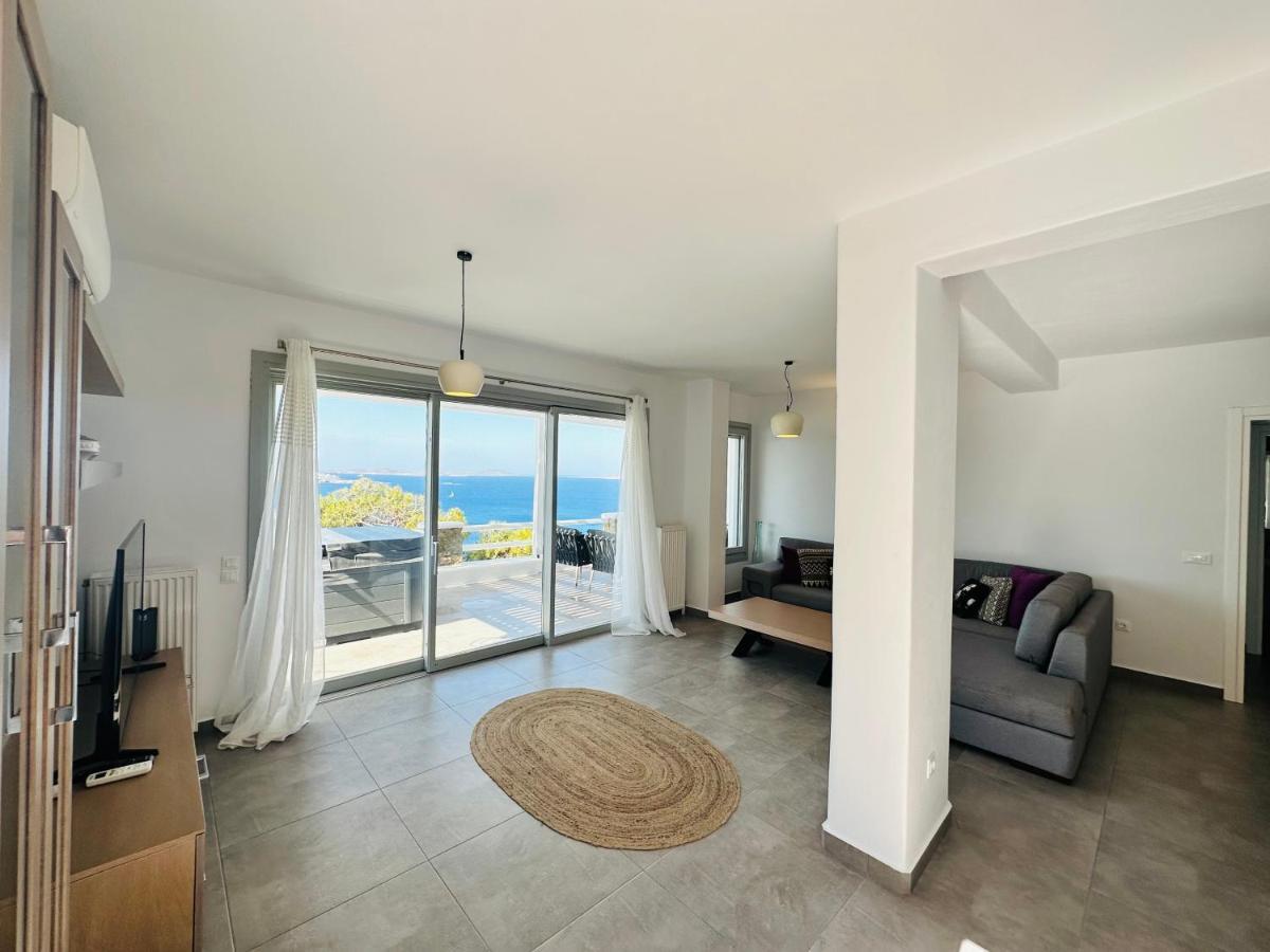 Seaview & Jacuzzi Summer Residence Mykonos Town Екстер'єр фото